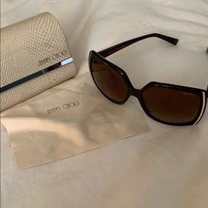 Jimmy Choo Sunglasses with case!